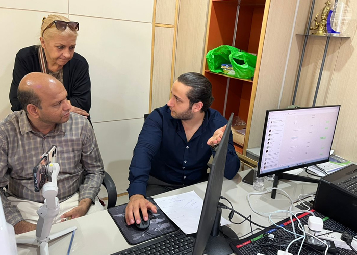 نصب دستگاه الایزا تمام اتماتیک پایتون در کشور هند
